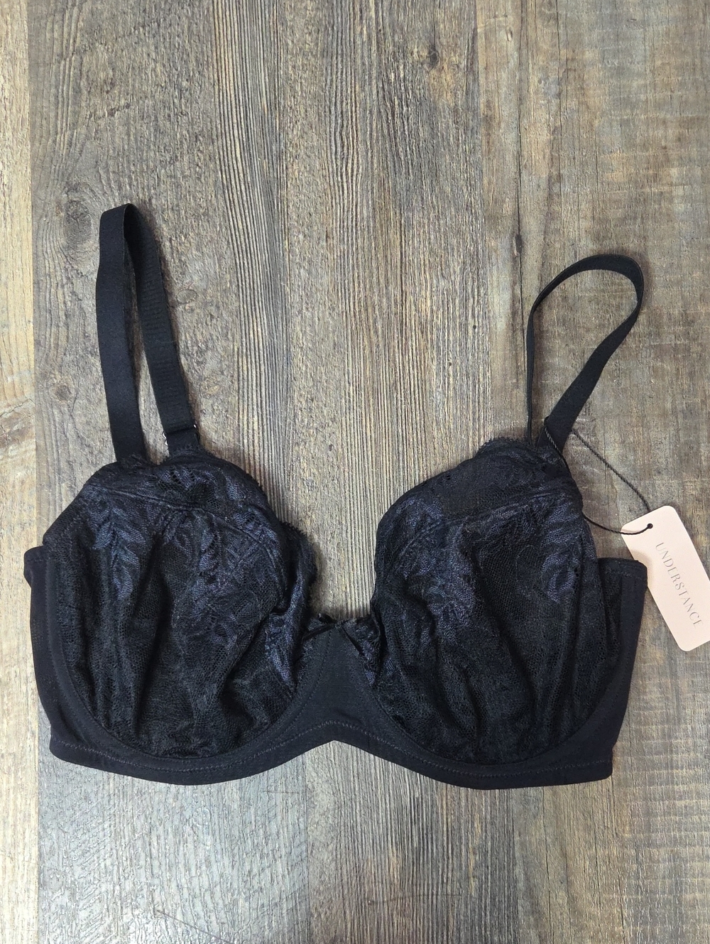 Understance Lace Underwire Bra - Black